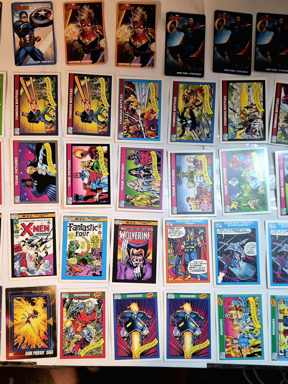 Marvel Marvel Comics Super Heroes Trading Card Collection